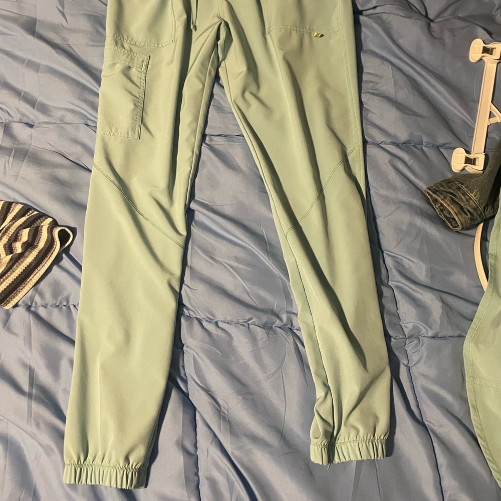 Light blue scrub set